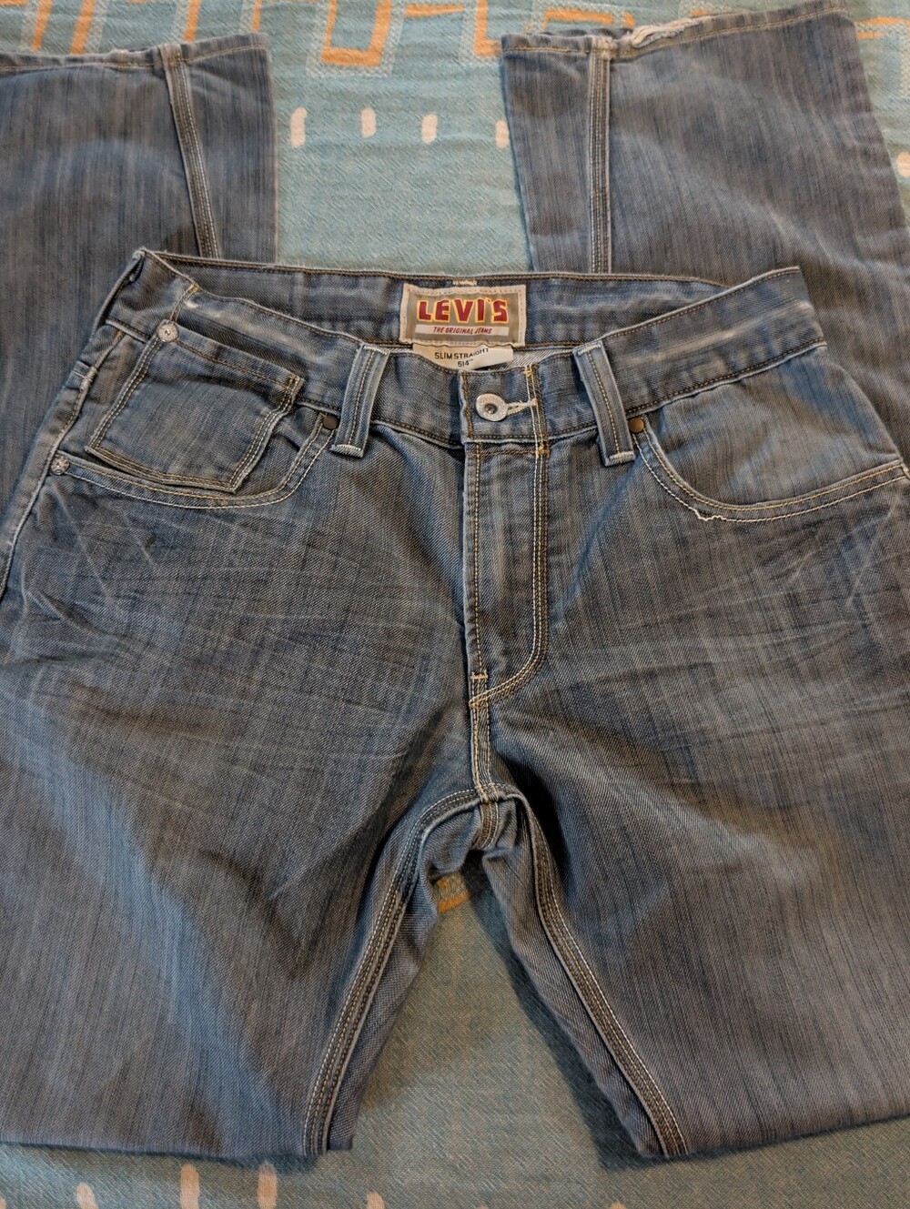 Slim Straight 541 Levi's Jeans Medium Faded Wash